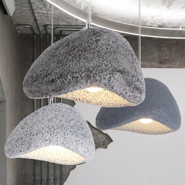 Resin Bread Shape Pendant Light With Durable Shade