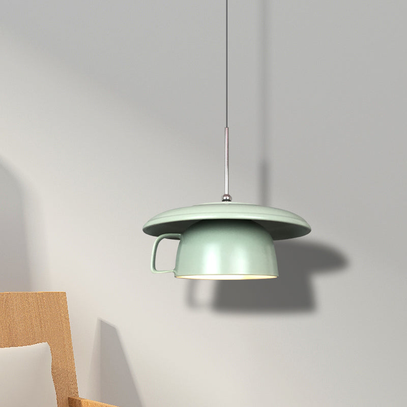 Cozy Living Room Rustic Ceramic Led Pendant Light