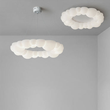 Pendant and Ceiling Light for Living Rooms Remote Dimmable