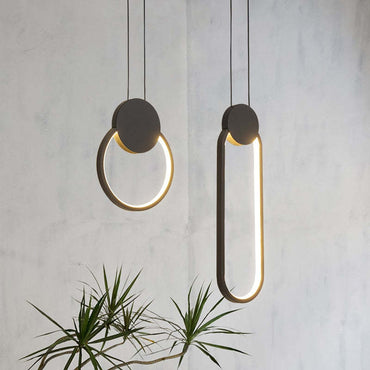 Smart Dimmable LED Pendant Light Fixture for Premium Living Room
