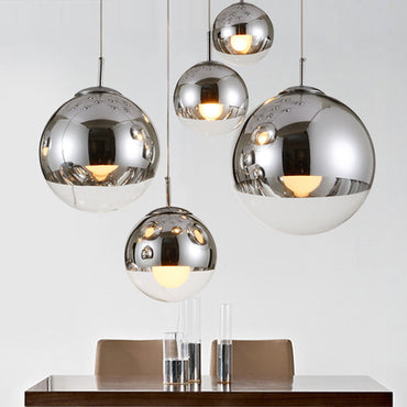 Pendant Glass Industrial Light for Living Room Ambience