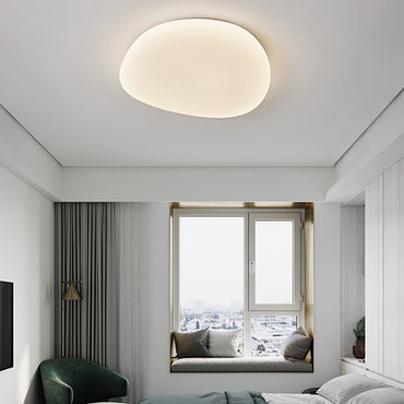 3 Colour Temperatures Ceiling Light Flush Mount With Pebble