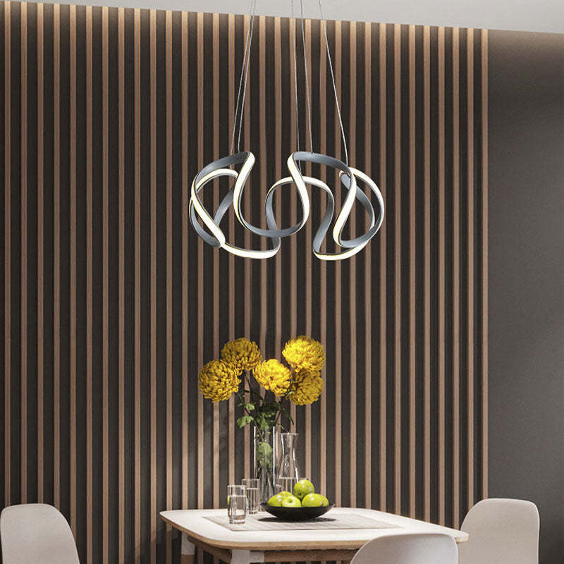 Three Colors Elegant Ambience for Floral Pendant Light