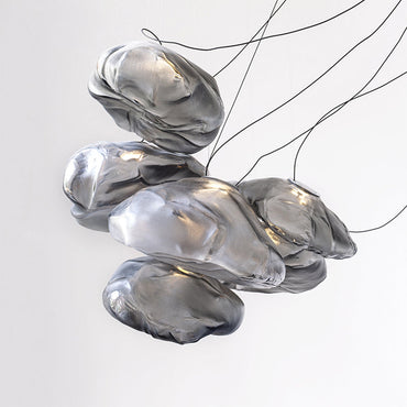 Ambient Glow Glass Globe Minimalist Pendant Light