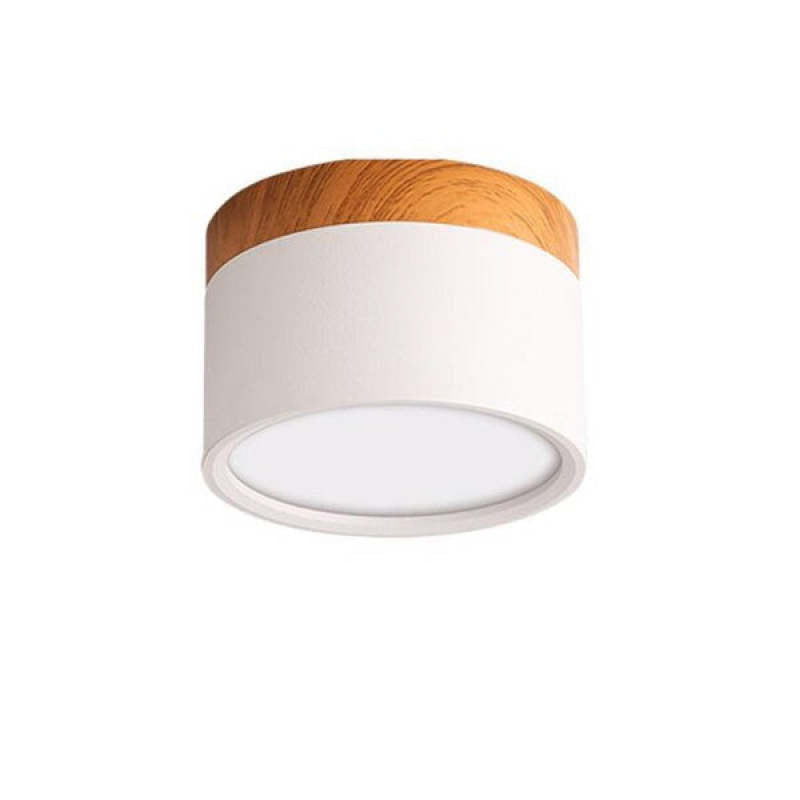 Metal Cylindrical Contemporary Flush Mount Ceiling Light Colours
