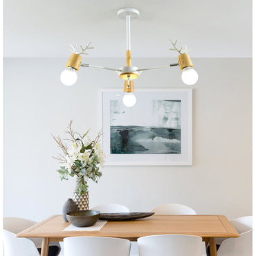Soft Ambient Glow Deer Pendant Light