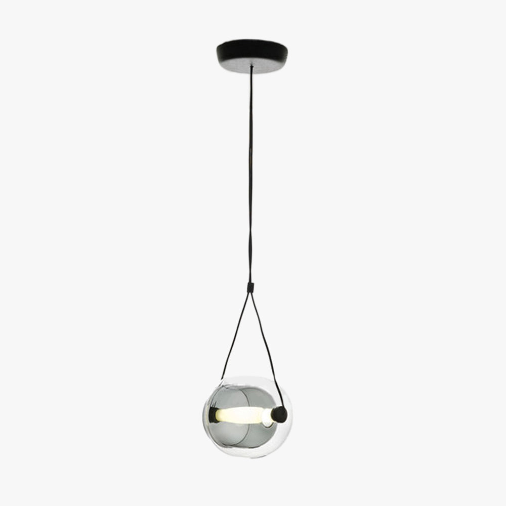 Ambient Glow Modern Glass Bubble Pendant Light