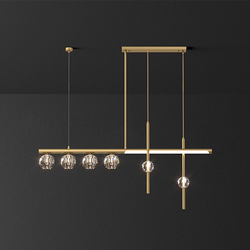 Pendant Light For Dining Room Ambiance Gold Crystal