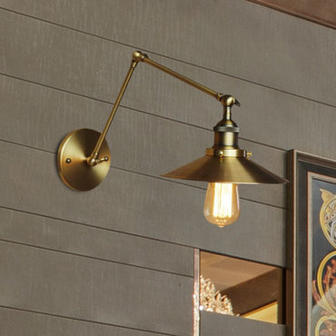 Bedroom And Living Room Vintage Adjustable Wall Light