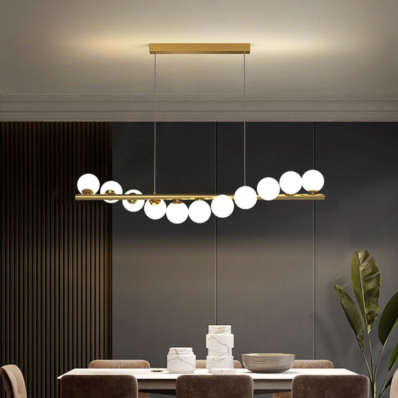 Adjustable Heads Nordic Linear LED Pendant Light