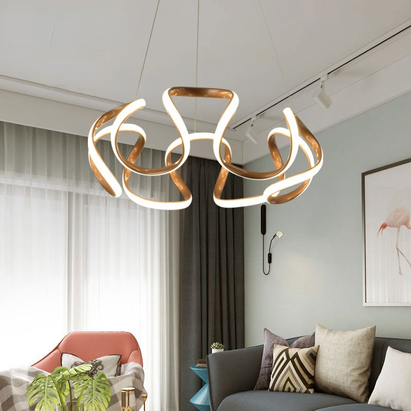 Three Colors Elegant Ambience for Floral Pendant Light