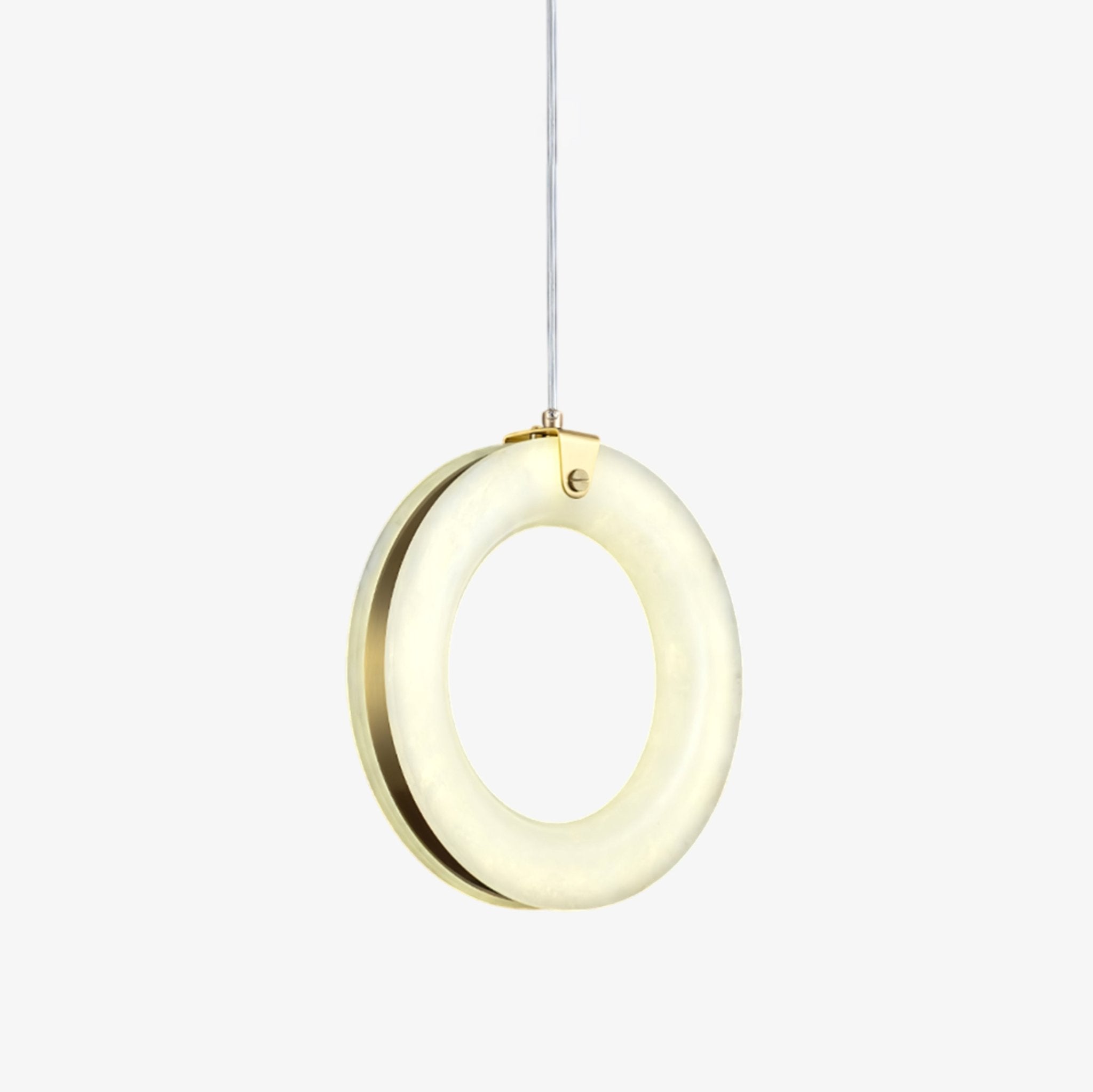 Integrated LED Alabaster Ceiling Pendant Light