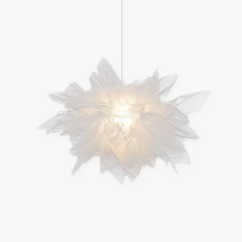 Soft Ambient Glow Fabric Pendant Light