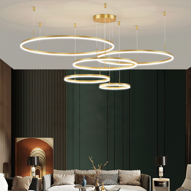 Dimmable Light With Tir Circle Pendant Lamp
