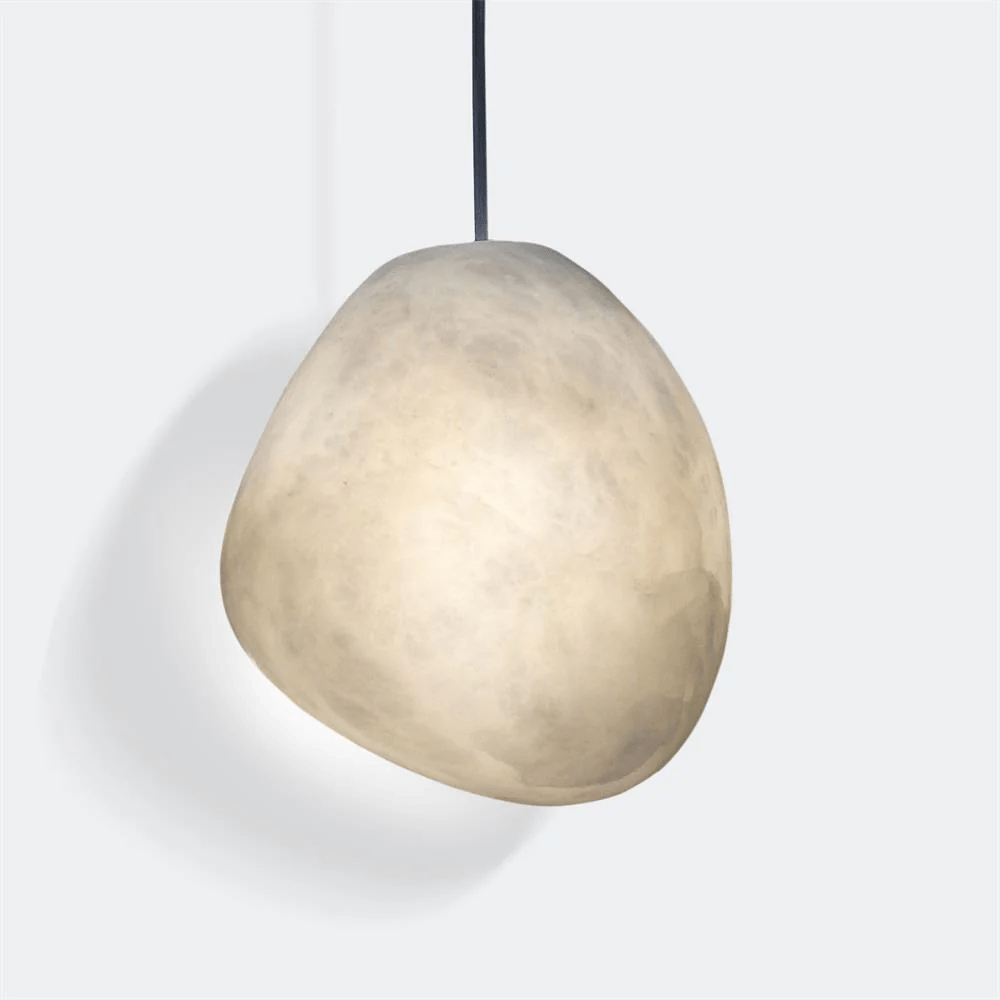 Soft Ambient Glow Nerida Alabaster Pendant Light