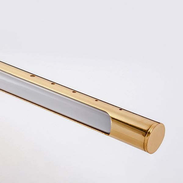 Modern Gold Linear Wall Vanity Light For Kitchen And Bathroom
