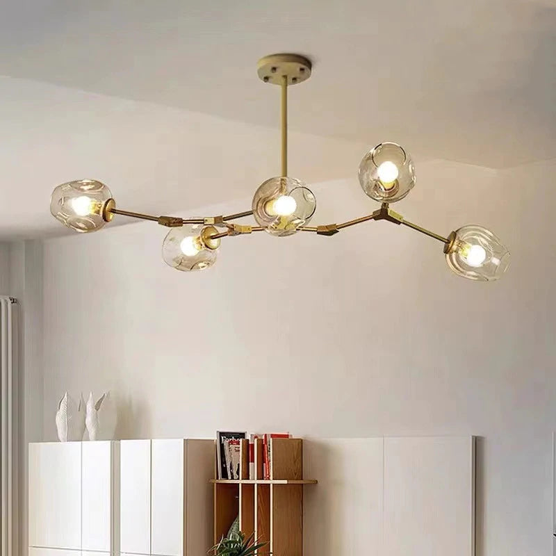 Clear Bubble Nordic Glass Pendant Light