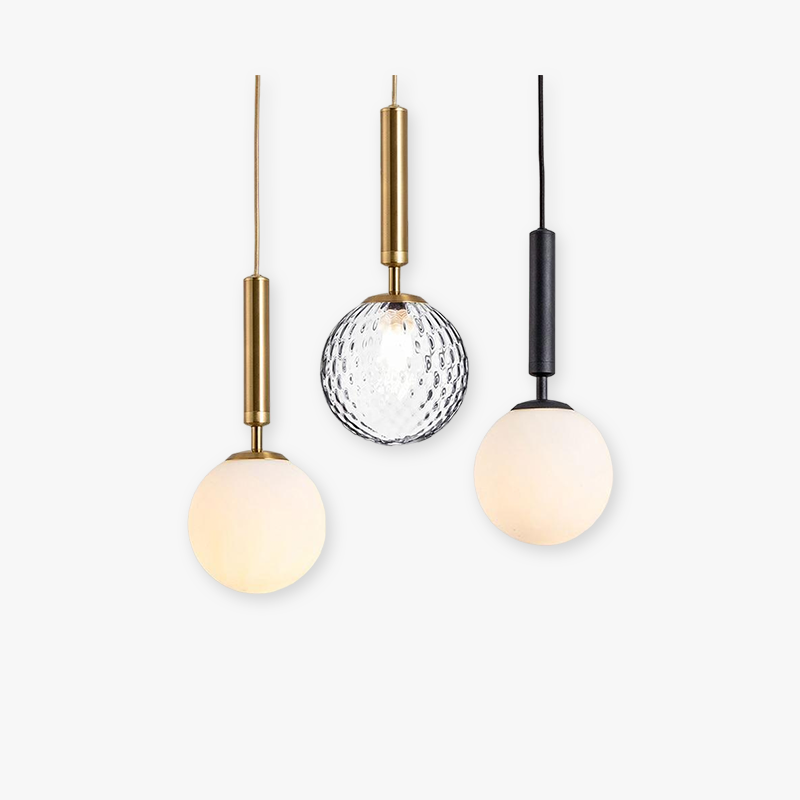 Pendant Light For Elegant Ambience Modern Glass Ball