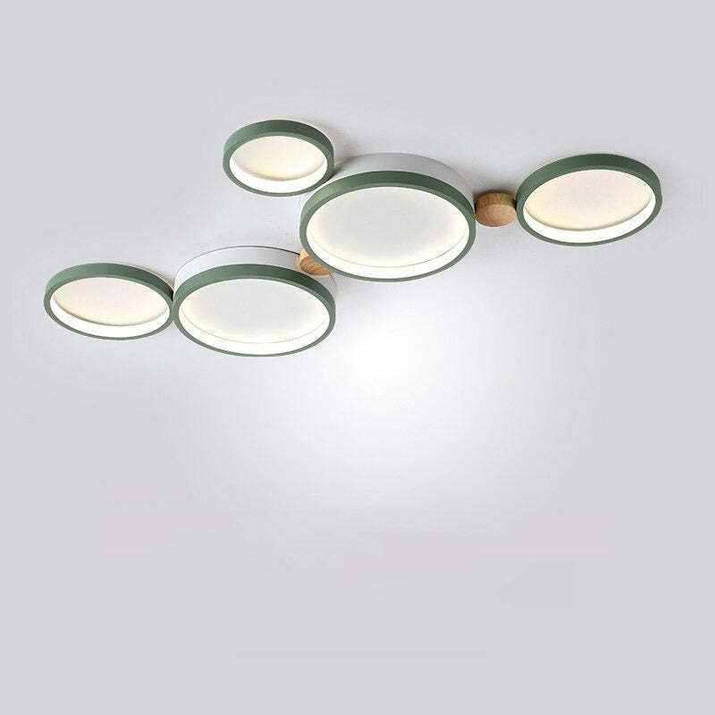 Ceiling Light With 3-7 Heads Arisha Round Flush Mount
