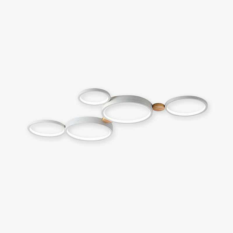 Ceiling Light With 3-7 Heads Arisha Round Flush Mount