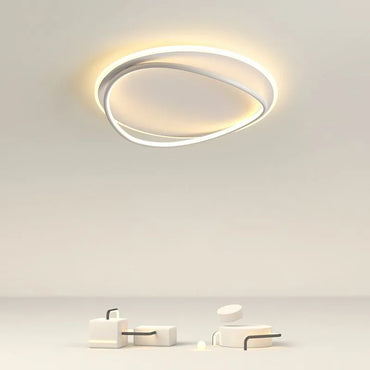 Circular Ring Flush Mount Ceiling Light For Living Room By Arisha
