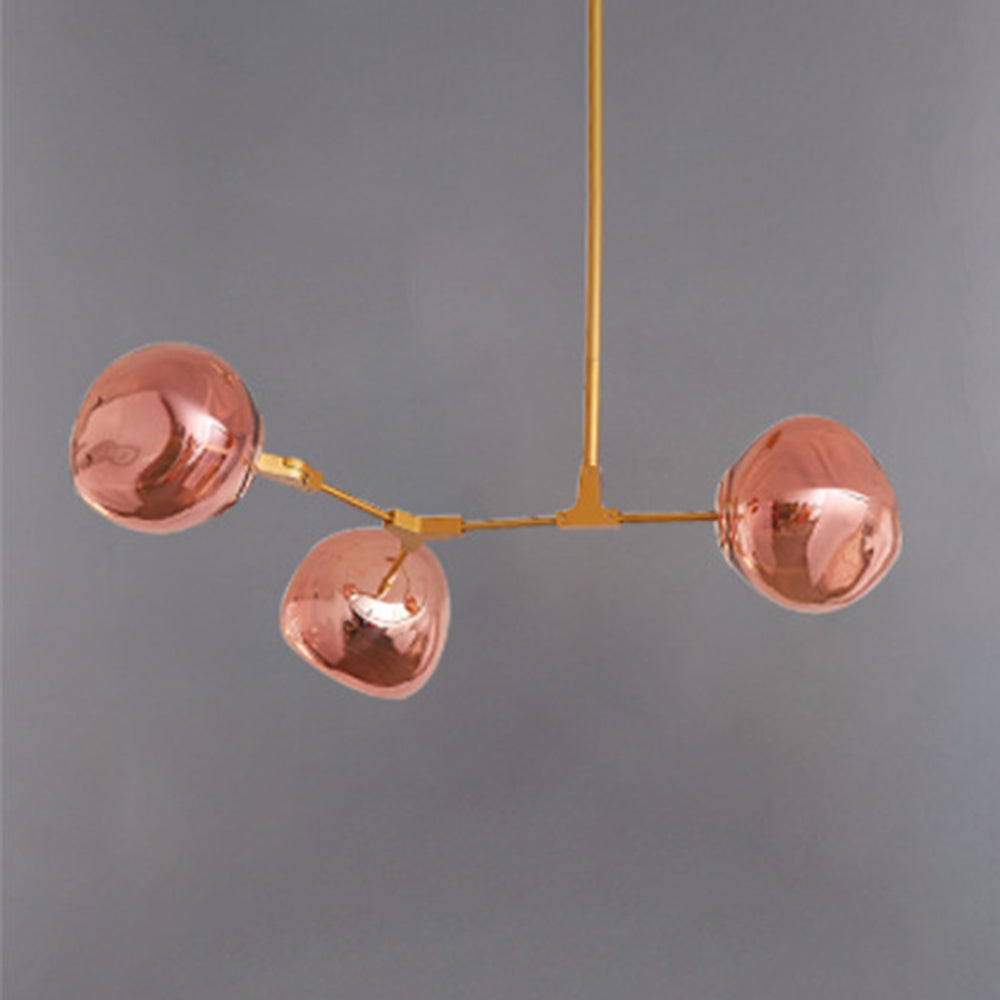 Ambience Elevates Triple Globe Lava Pendant Light