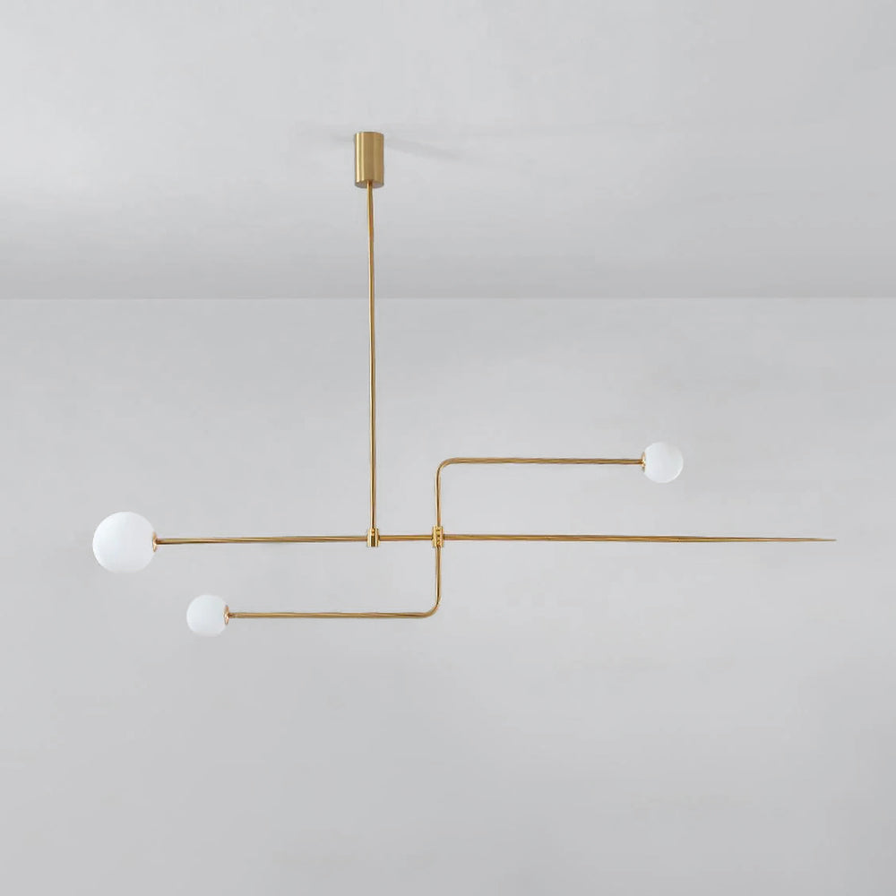 Black Modern Ambience Arisha Linear Pendant Light
