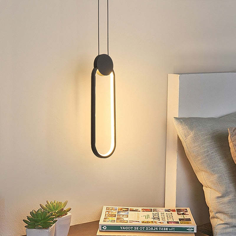Smart Dimmable LED Pendant Light Fixture for Premium Living Room
