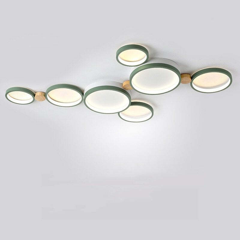 Ceiling Light With 3-7 Heads Arisha Round Flush Mount