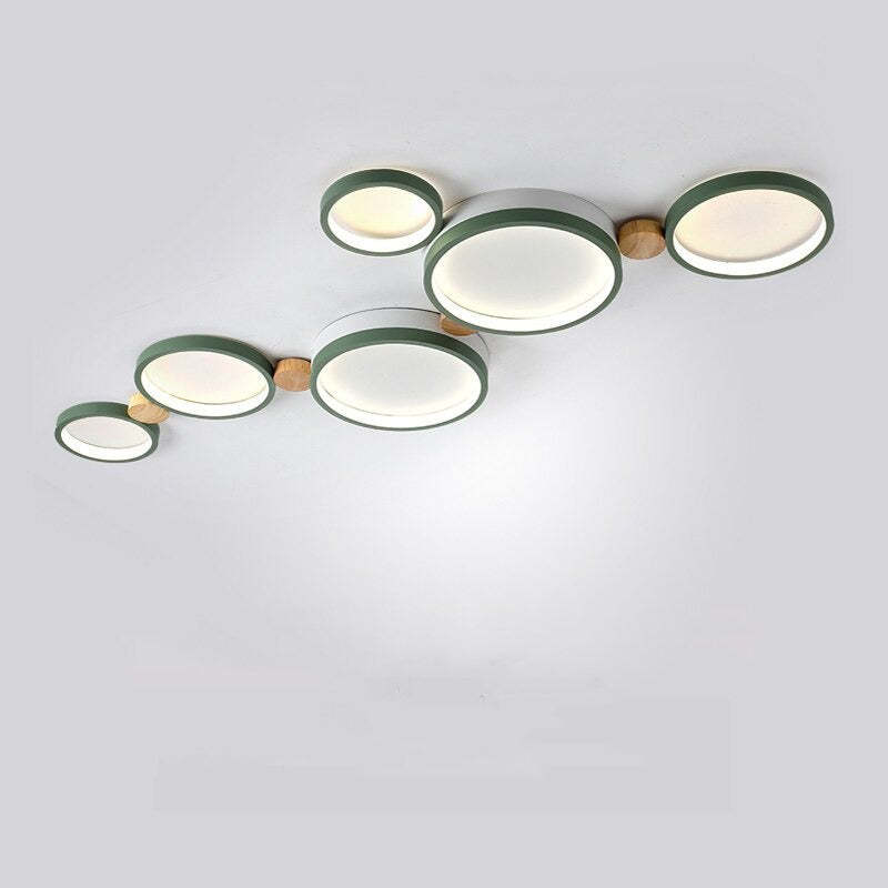 Ceiling Light With 3-7 Heads Arisha Round Flush Mount