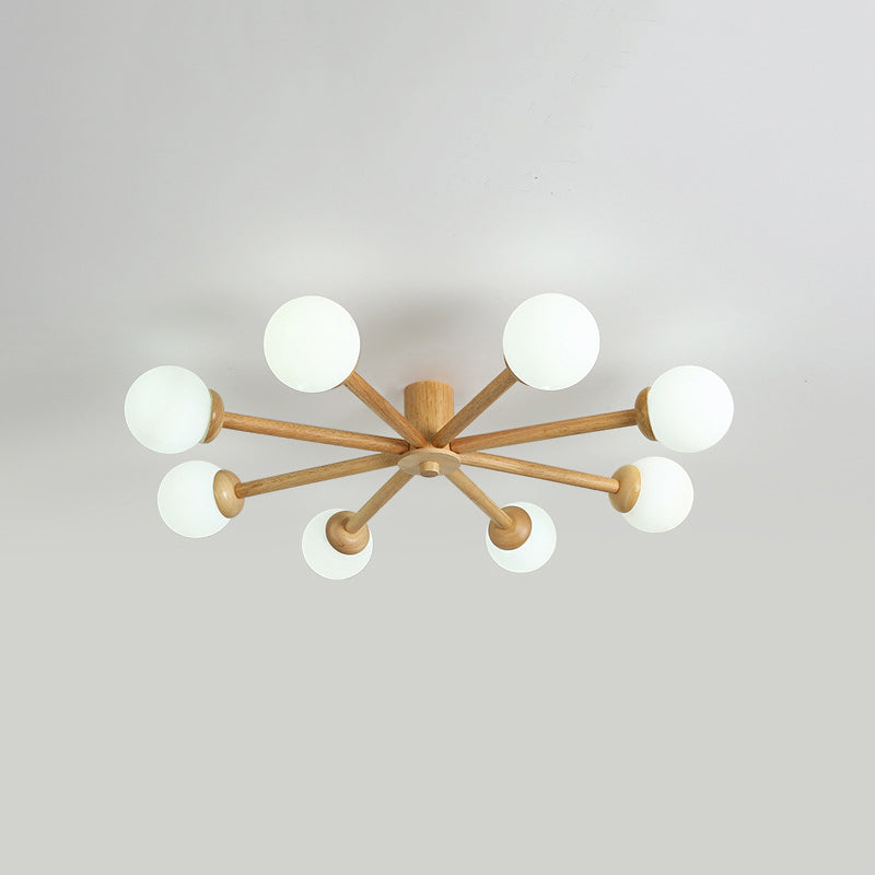 LED Ceiling Light With E27 Base NovaGlow Six Or Eight Head