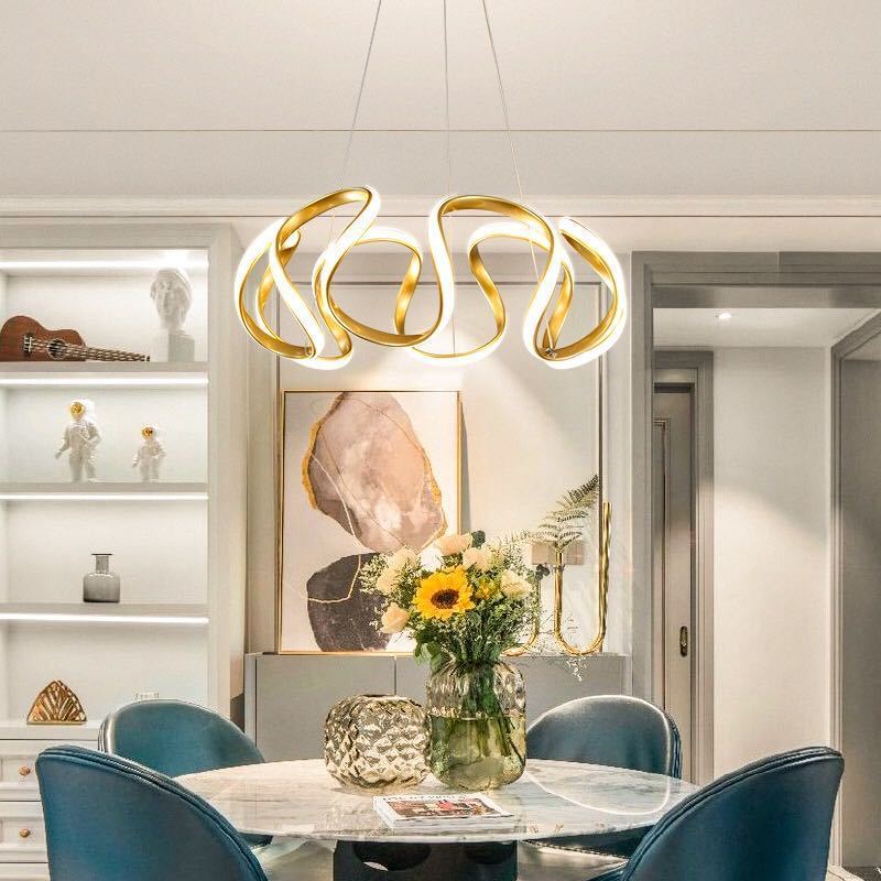 Three Colors Elegant Ambience for Floral Pendant Light
