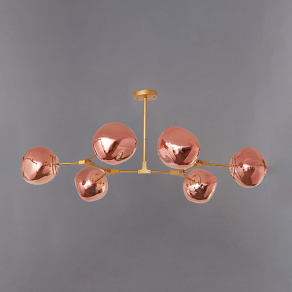 Ambience Elevates Triple Globe Lava Pendant Light