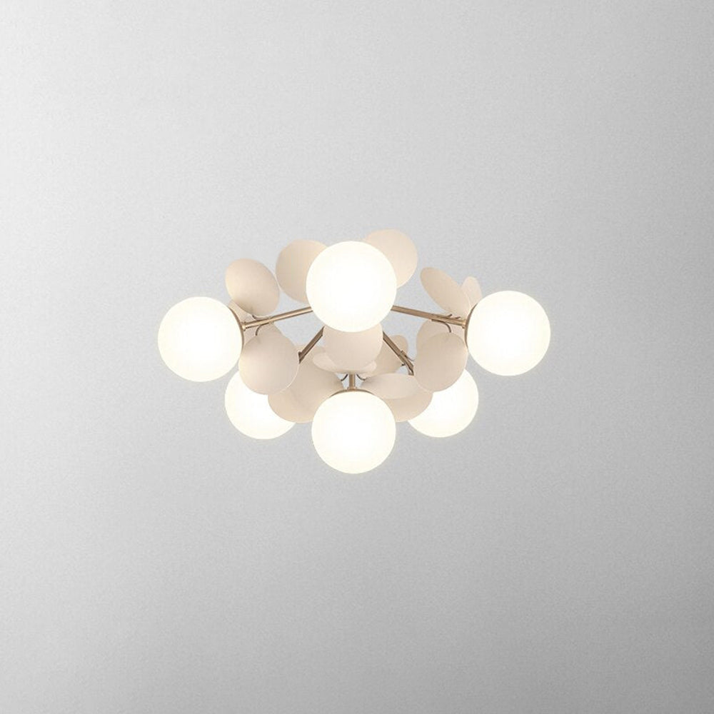 Chandelier Ceiling Floral Branch Multicoloured For Living Room
