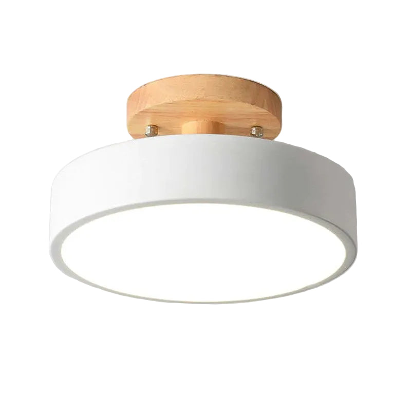 Ceiling Light With 3 Colour Temperatures Round LED Flush Mount