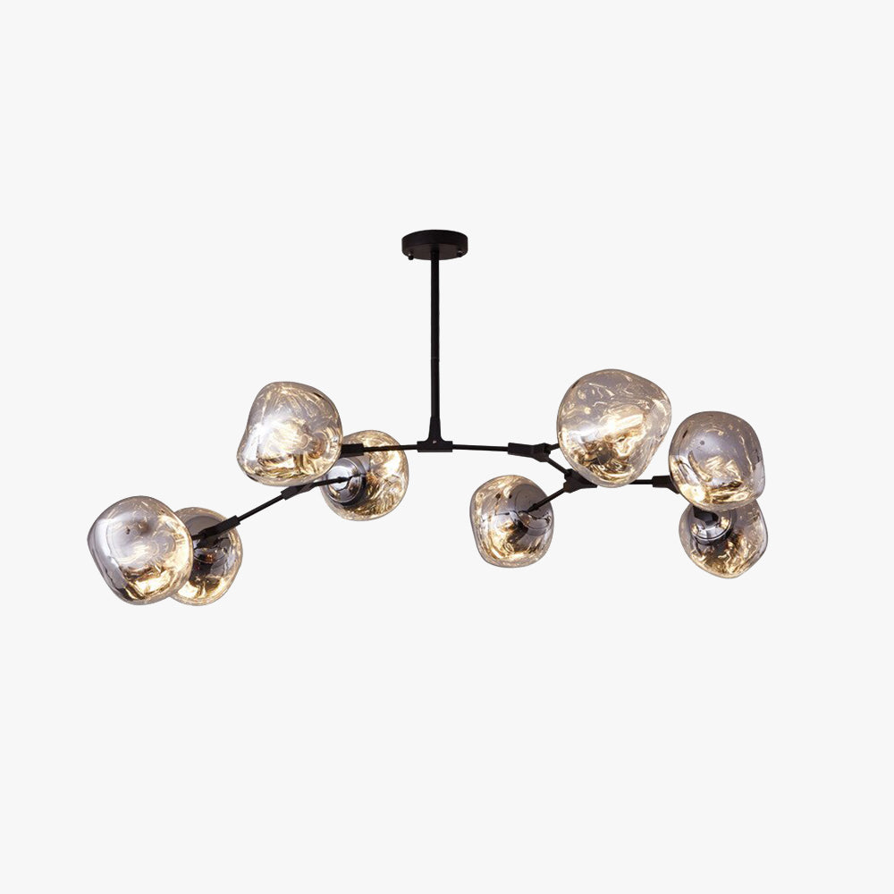 Ambience Elevates Triple Globe Lava Pendant Light