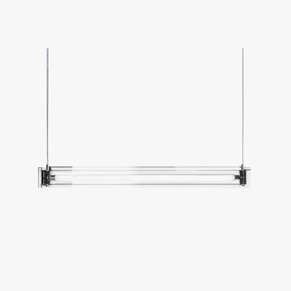 Linear Metal Minimalist Durable Pendant White Light