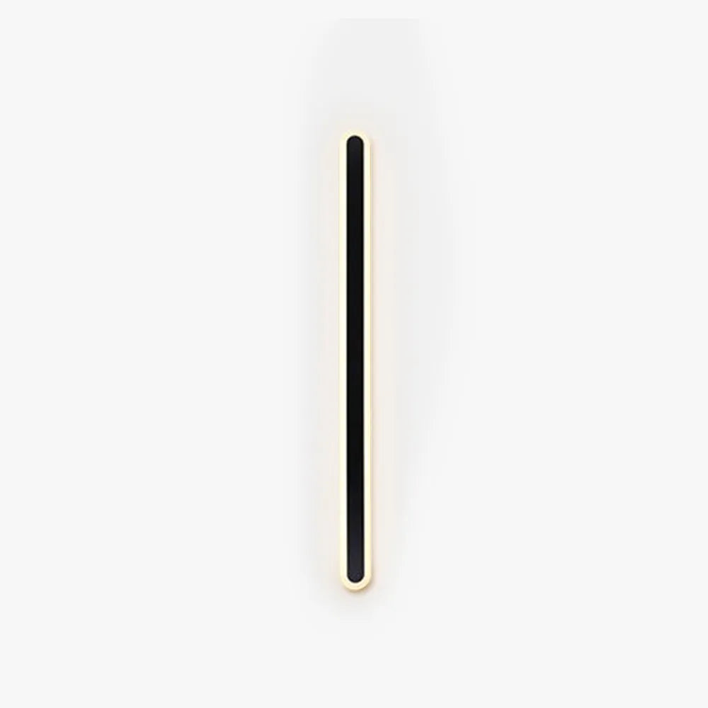 Waterproof Outdoor Minimalist Linear Oval Wall Light