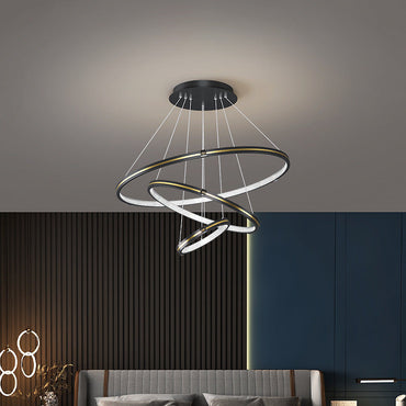 Pendant LED Ring Light Bright For Dining And Living Rooms