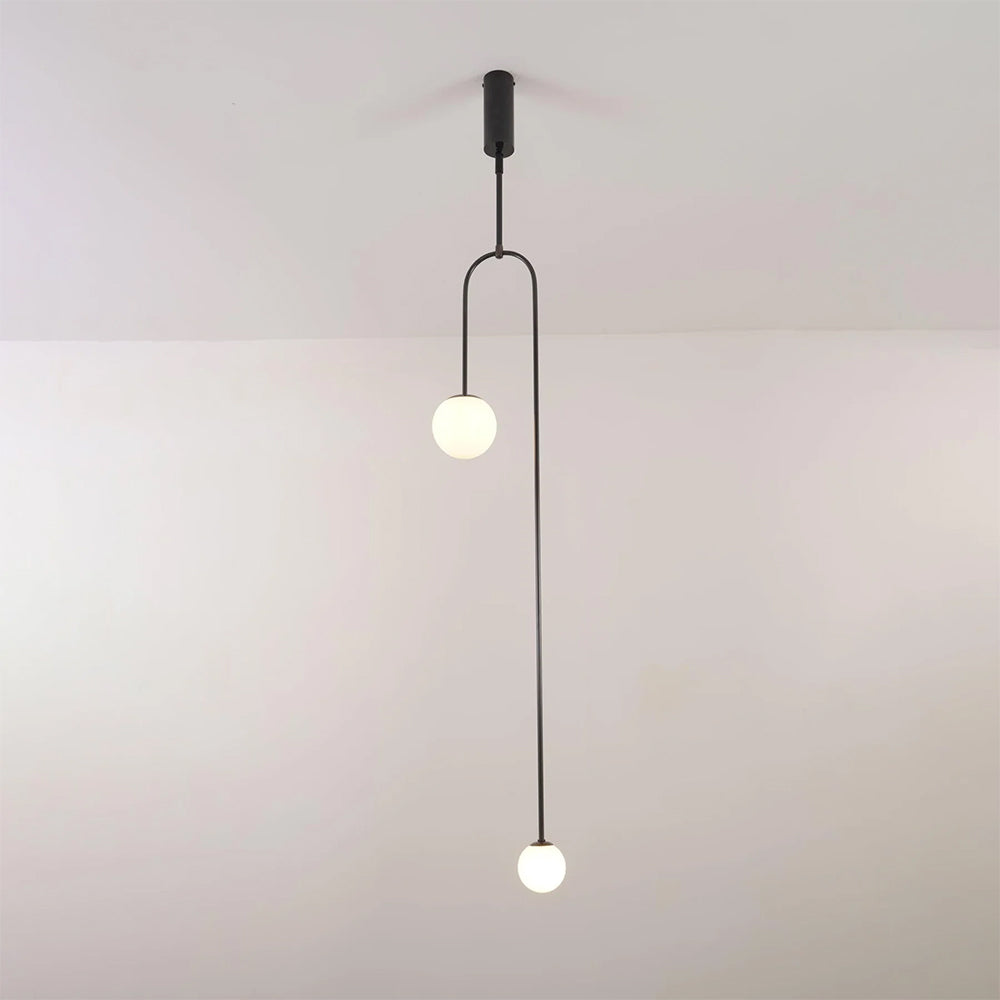Black Modern Ambience Arisha Linear Pendant Light