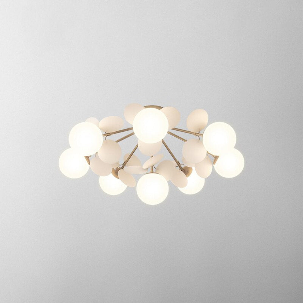 Chandelier Ceiling Floral Branch Multicoloured For Living Room