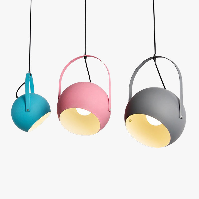 Ambient Bedroom Glow Spherical Art Deco Pendant Light