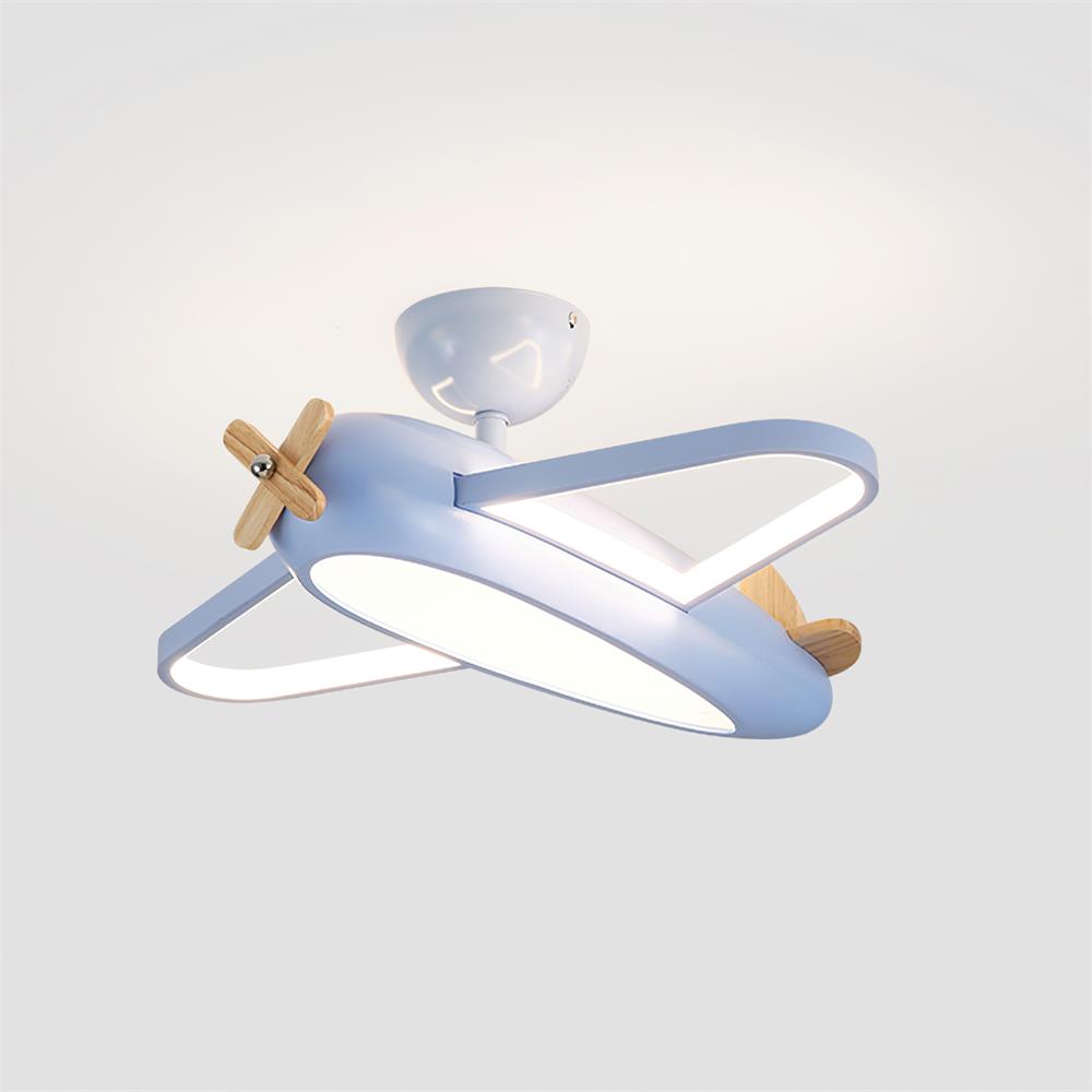Ceiling Light With Integrated LED For Airplane Themed Kids Room