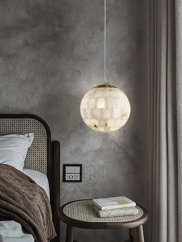 Pendant Light With Soft Glow Alabaster