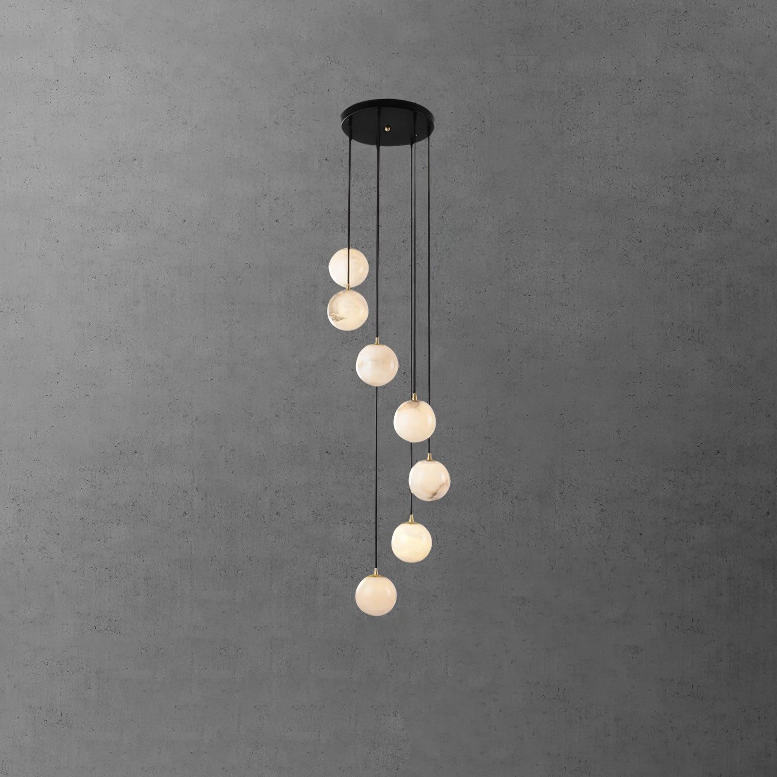 Ambient Glow Alabaster Pendant Light
