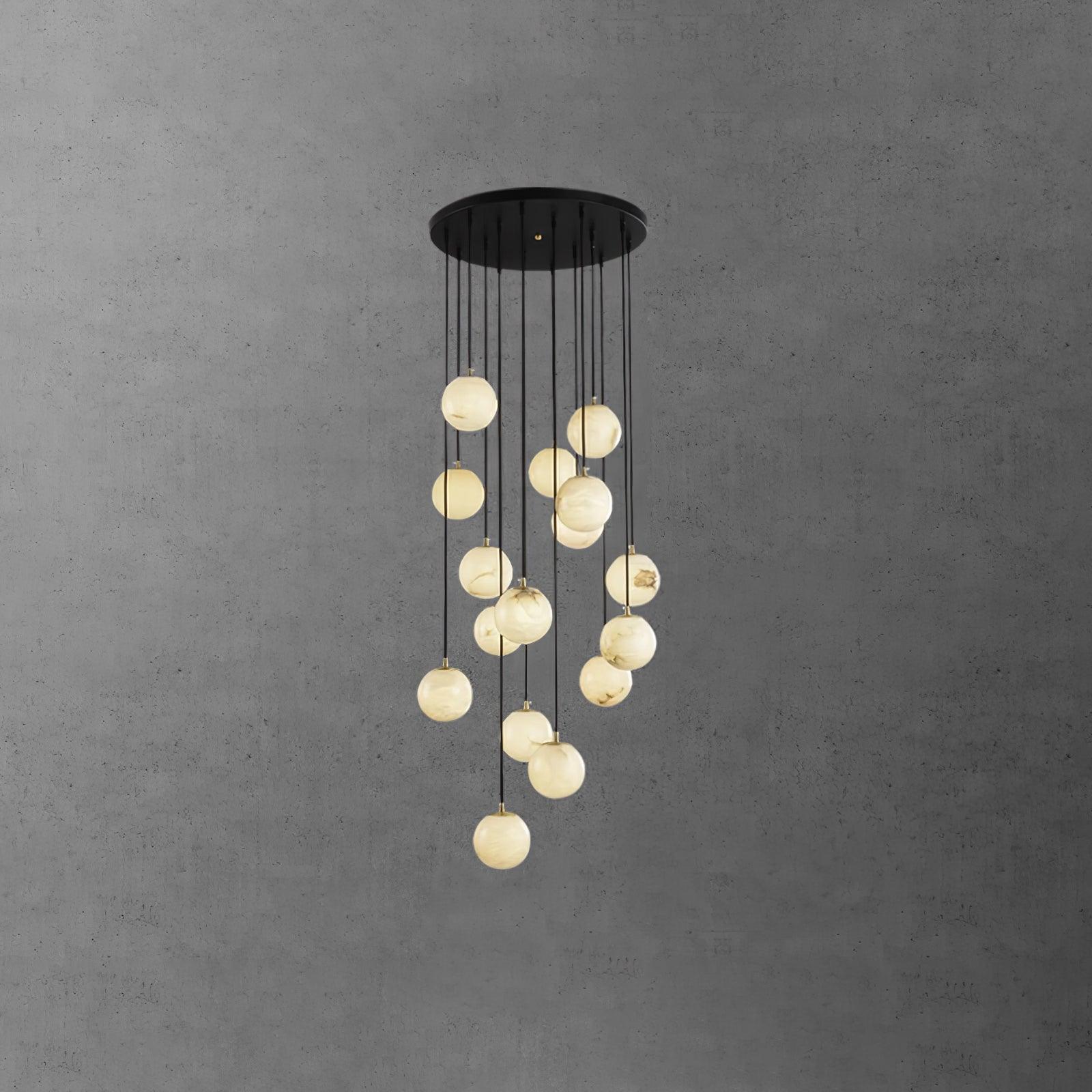 Ambient Glow Alabaster Pendant Light