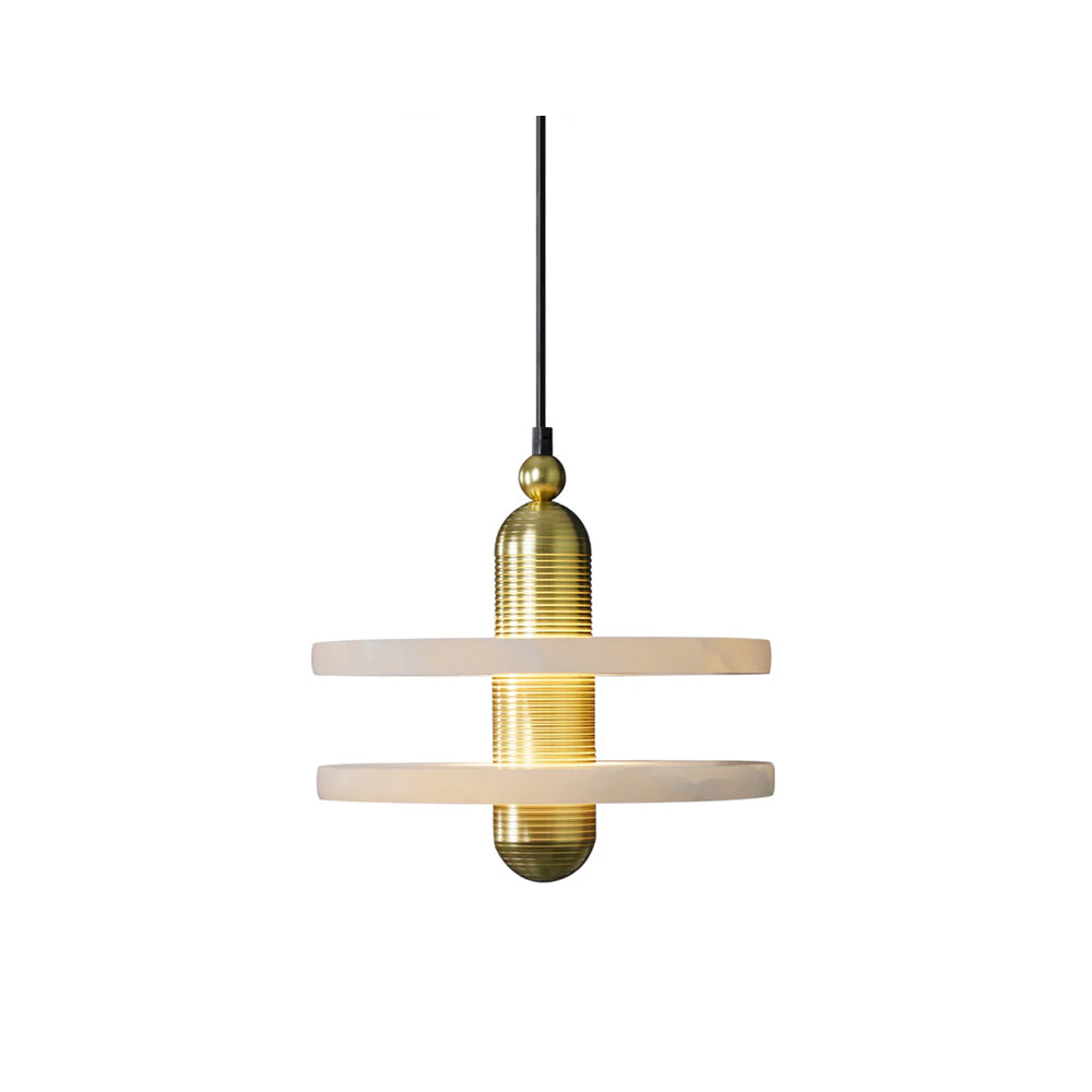 Pendant Lamp With Soft Ambient Glow Alabaster Planes