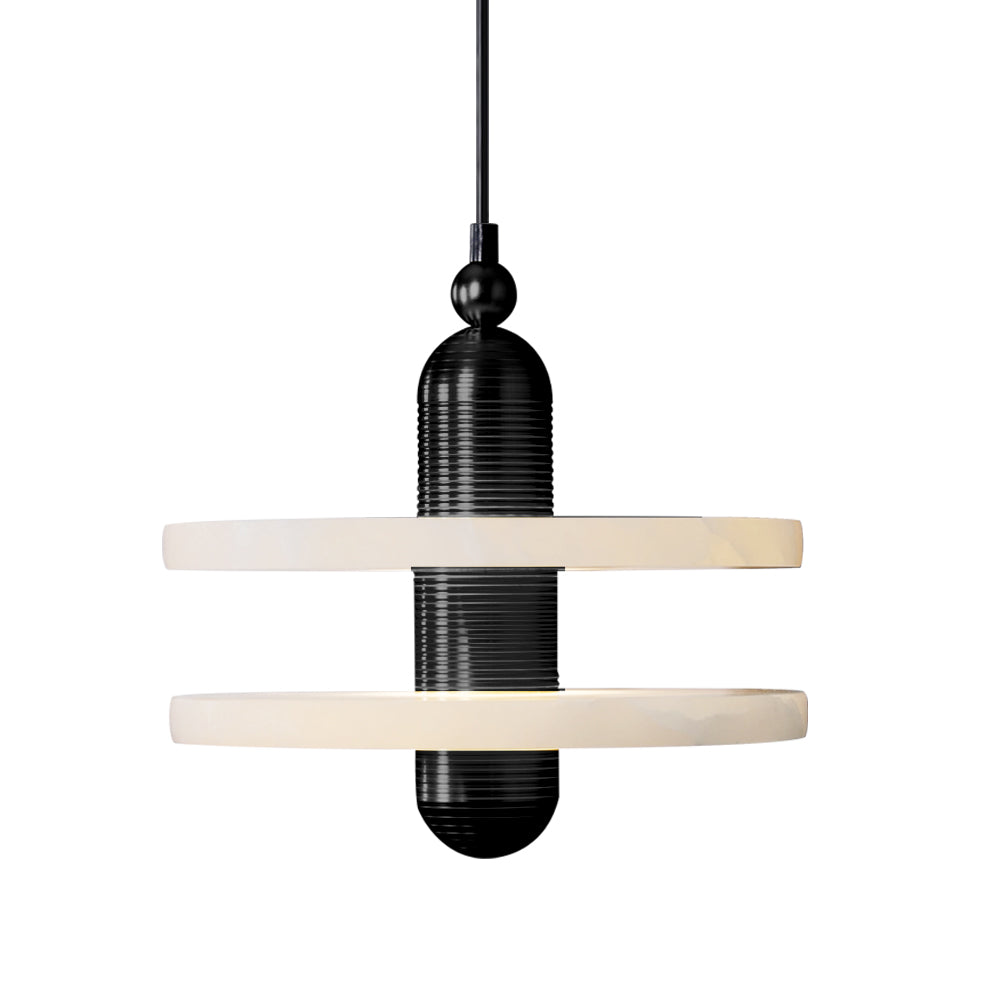 Pendant Lamp With Soft Ambient Glow Alabaster Planes