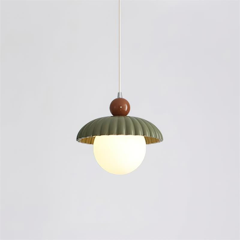 Pendant Lamp with Retro Glass Shade for Ambient Glow