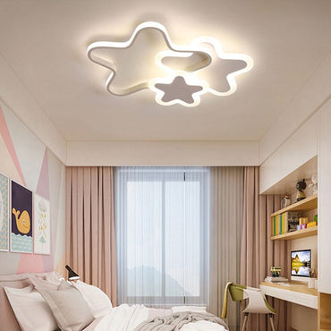 Dimmable LED Star Flush Mount Ceiling Light Stellar Glow